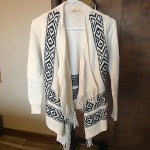 Hollister patterned cardigan